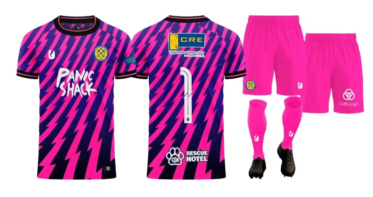 Cwmbran Celtic goalkeeper shirt — Panic Shack