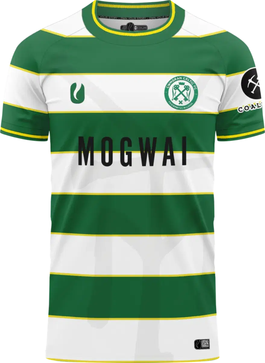 The Mogwai Cwmbran Celtic shirt