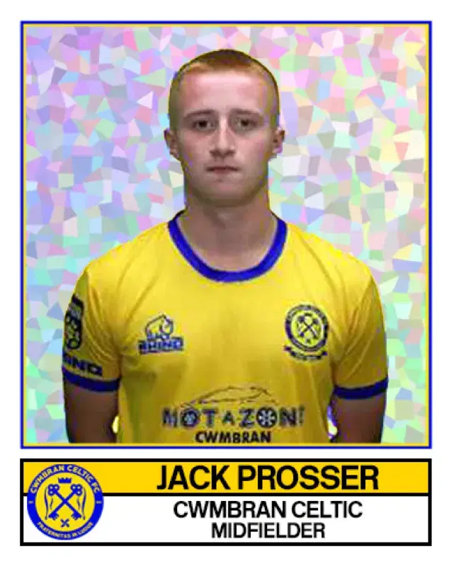 Jack Prosser &mdash; Cwmbran Celtic