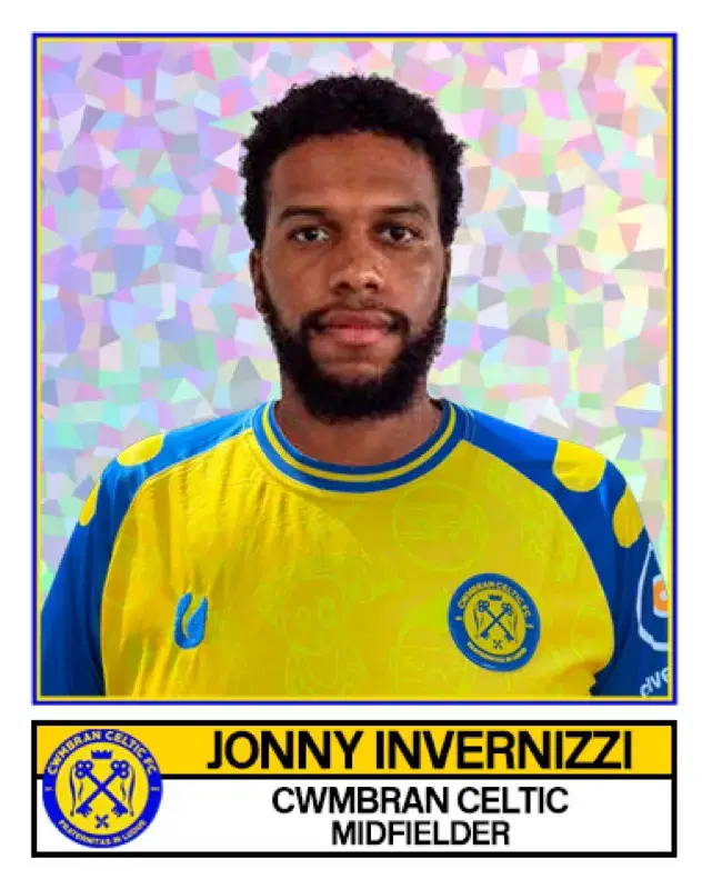 Jonny Invernizzi &mdash; Cwmbran Celtic