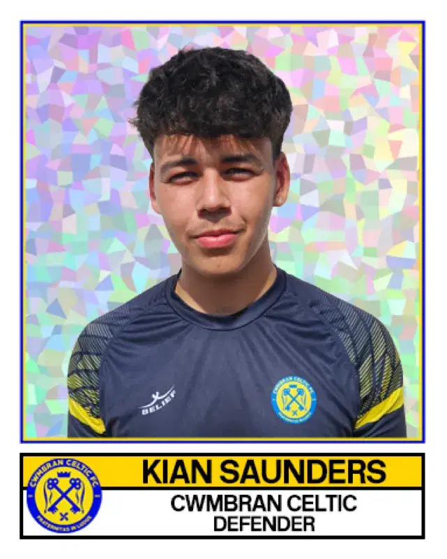 Kian Saunders &mdash; Cwmbran Celtic