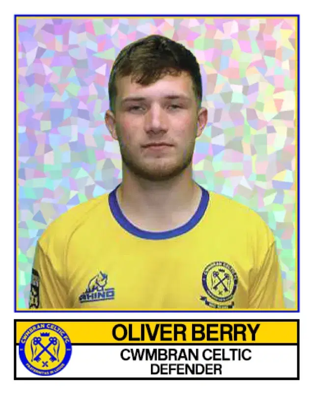 Oliver Berry &mdash; Cwmbran Celtic