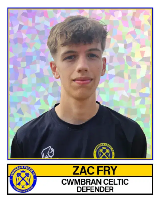 Zac Fry &mdash; Cwmbran Celtic