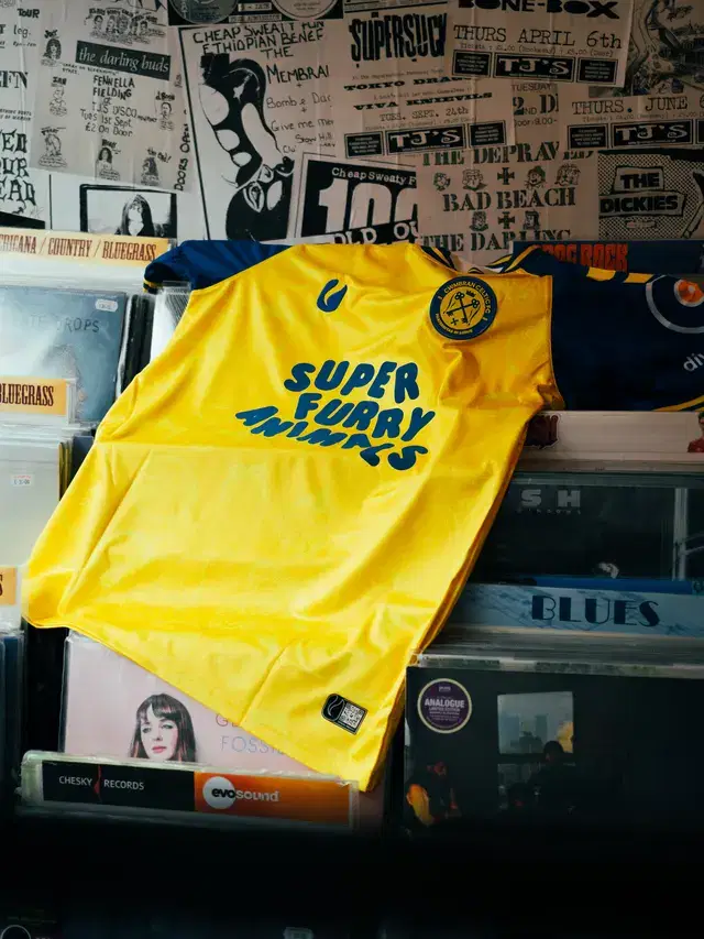 The Super Furry Animals men's home shirt