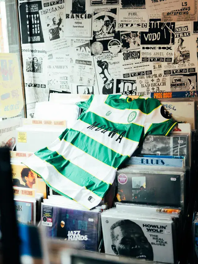 The Mogwai men's away shirt