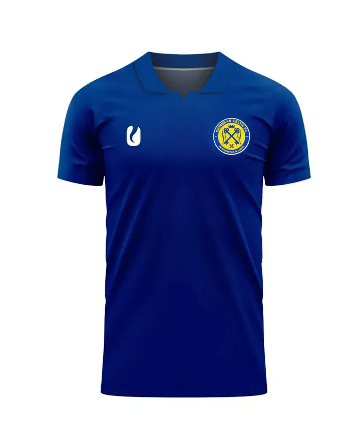 Cwmbran Celtic Junior Blue Polo
