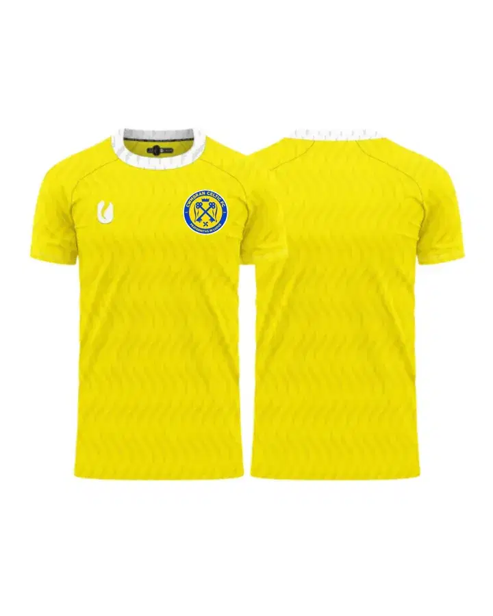 Cwmbran Celtic Essential Yellow Tee