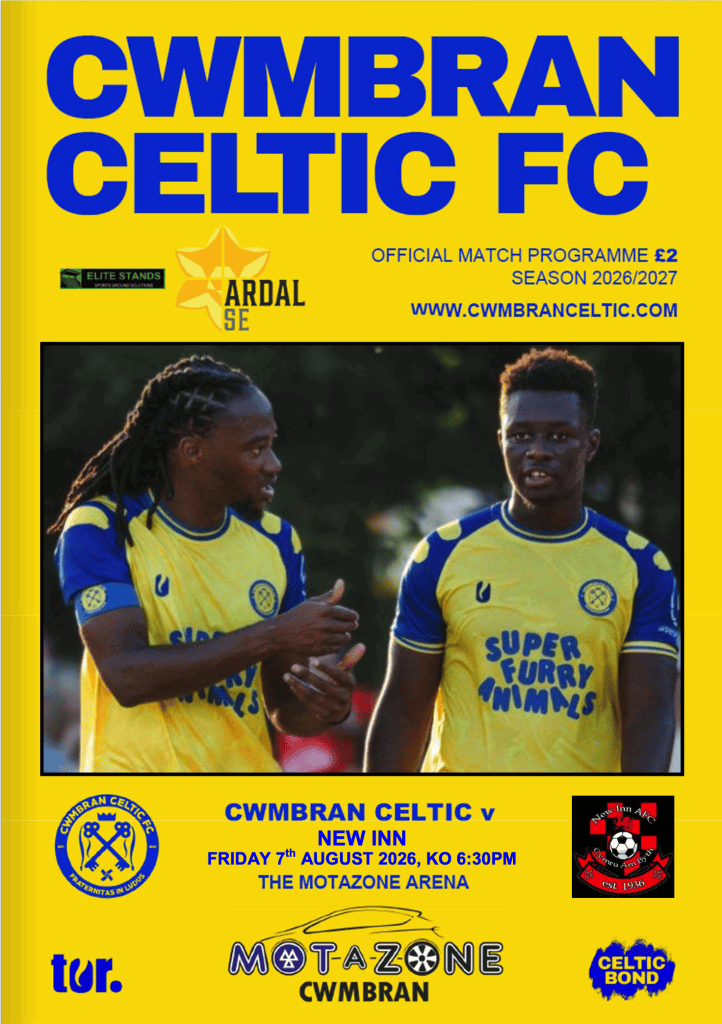 Cwmbran Celtic Vs New Inn