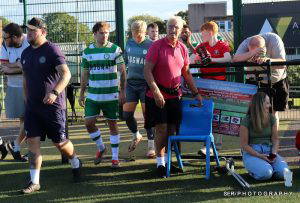 Cwmbran Celtic Men's First Team in action at Llanishen, FAW Amateur Trophy, October 2026