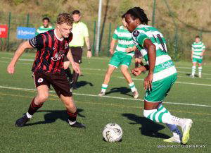 Cwmbran Celtic Men's First Team in action at Llanishen, FAW Amateur Trophy, October 2026