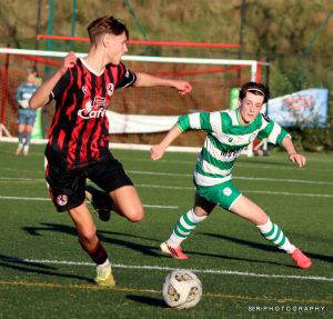 Cwmbran Celtic Men's First Team in action at Llanishen, FAW Amateur Trophy, October 2026