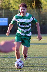 Cwmbran Celtic Men's First Team in action at Llanishen, FAW Amateur Trophy, October 2026