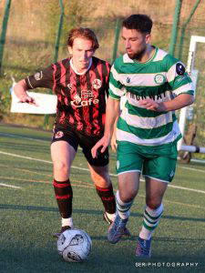 Cwmbran Celtic Men's First Team in action at Llanishen, FAW Amateur Trophy, October 2026