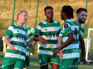Cwmbran Celtic Men's First Team in action at Llanishen, FAW Amateur Trophy, October 2026
