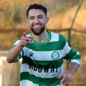 Cwmbran Celtic Men's First Team in action at Llanishen, FAW Amateur Trophy, October 2026