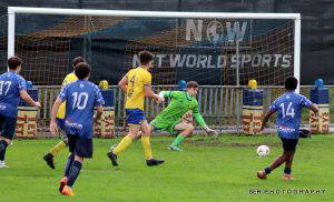 Cwmbran Celtic Under-18s in action against Newport Corinthians, September 2026